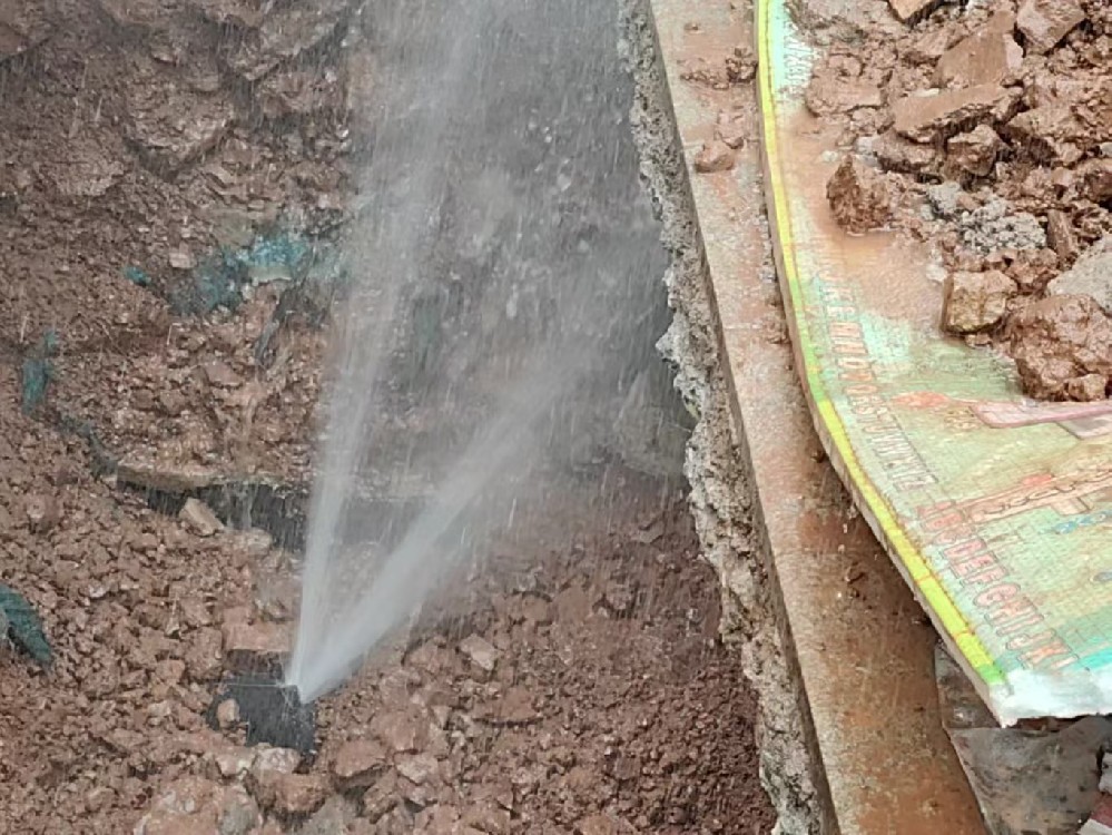 沾益区消防水管漏水检测定点开挖